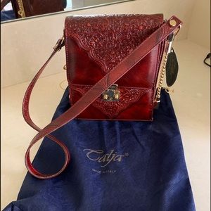 Italian leather handbag